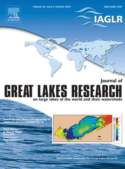 JGLR 49(5) online; special section on Lake Erie hypoxia