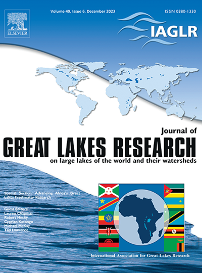 JGLR 49(6) online; special section on African Great Lakes