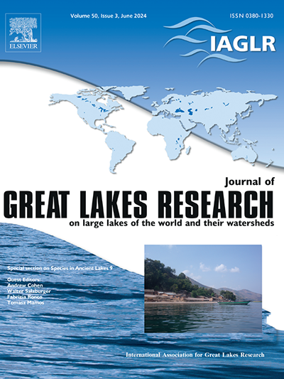 JGLR 50(3) now onlinel special section titled Species in Ancient Lakes 9